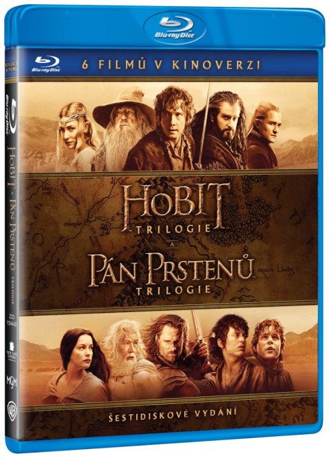 neuveden: Kolekce Středozemě (kinoverze) 6BD