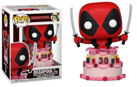 neuveden: Funko POP Marvel: Deadpool 30th - Deadpool in Cake