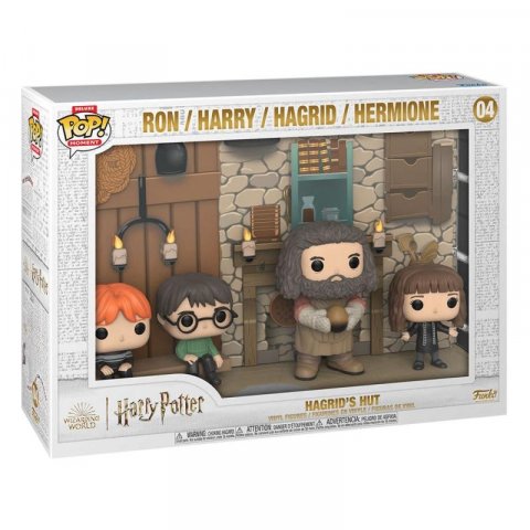 neuveden: Funko POP Moments Deluxe: Harry Potter - Hagrid´s Hut (4 pack)