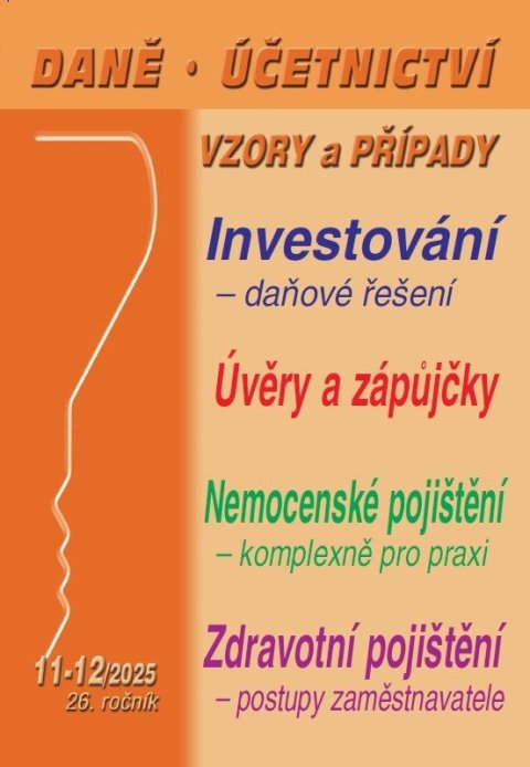 neuveden: DÚVaP 11-12/2025 Investování – daňové řešení