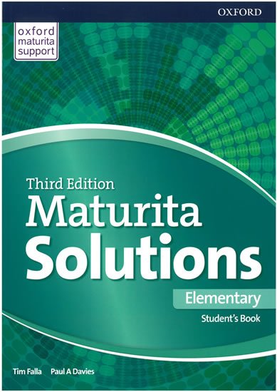 Falla Tim: Maturita Solutions Elementary Student´s Book 3rd (CZEch Edition)