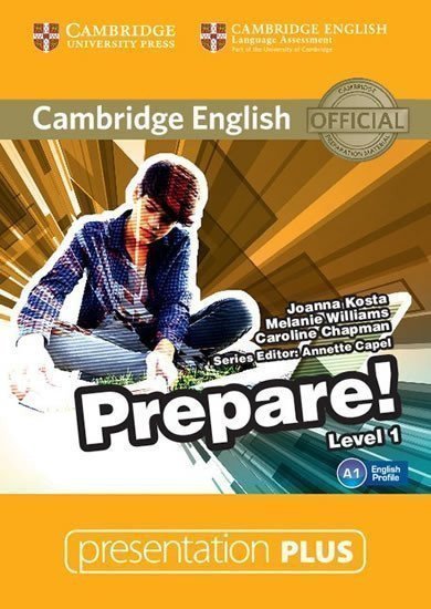 Kosta Joanna: Prepare 1/A1 Presentation Plus DVD-ROM