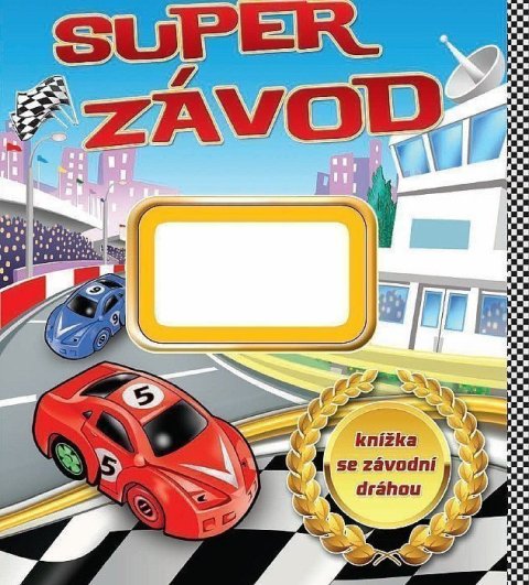 neuveden: Super závod - knížka se závodní dráhou