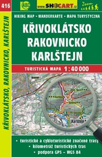 neuveden: SC 416 Křivoklátsko, Kalštejnsko, Rakovnicko 1:40 000