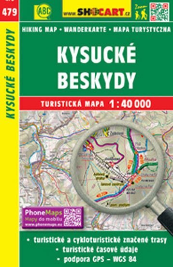 neuveden: SC 479 Kysucké Beskydy 1:40 000 neuveden: SC 479 Kysucké Beskydy 1:40 000