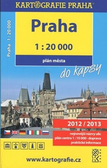 neuveden: Praha do kapsy, 1:20 000, 6.vydání