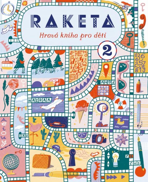 neuveden: Raketa - Hravá kniha pro děti 2