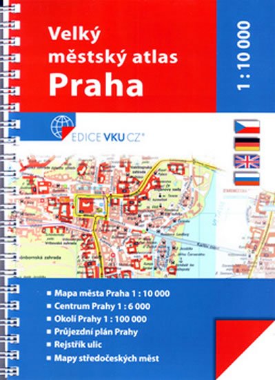 neuveden: Praha městský atlas 1:10 000 neuveden: Praha městský atlas 1:10 000