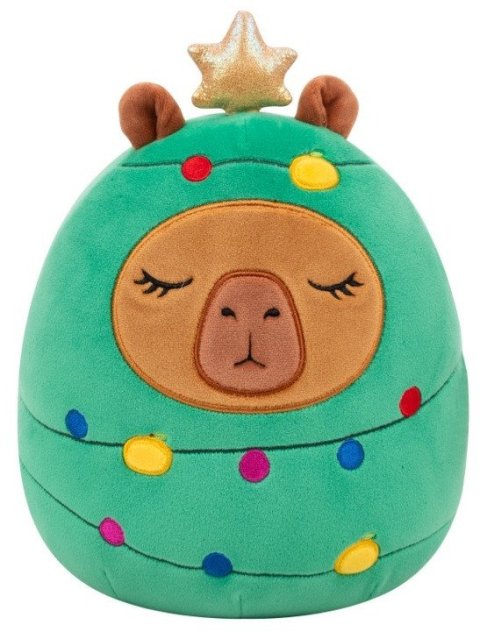 neuveden: Squishmallows Kapybara vánoční stromek - Lijjian 13 cm