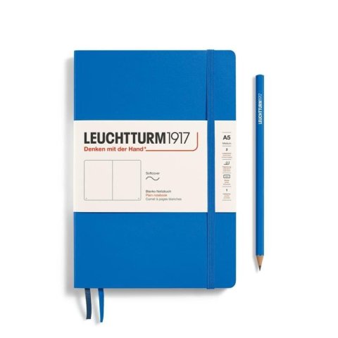 neuveden: Leuchtturm1917 Zápisník Sky Softcover A5 čistý neuveden: Leuchtturm1917 Zápisník Sky Softcover A5 čistý