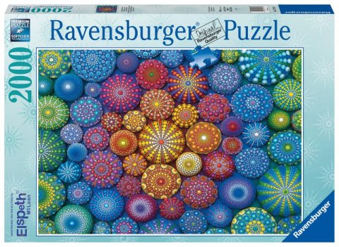 neuveden: Ravensburger Puzzle - Duhové mandaly 2000 dílků