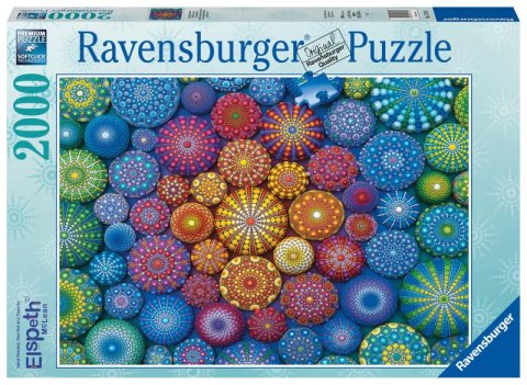 neuveden: Ravensburger Puzzle - Duhové mandaly 2000 dílků neuveden: Ravensburger Puzzle - Duhové mandaly 2000 dílků