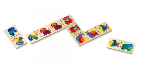 neuveden: Domino - zvířata - v papírovém kartonu neuveden: Domino - zvířata - v papírovém kartonu