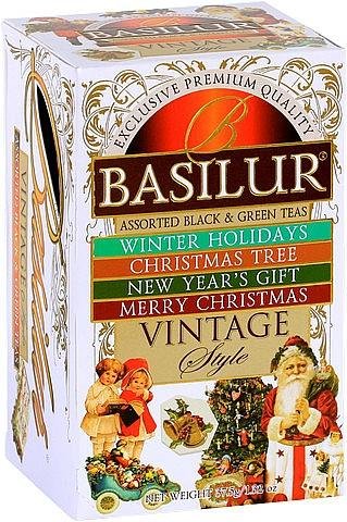 neuveden: BASILUR Vintage vánoční čaj (47g (19x2g a 6x1,5g)