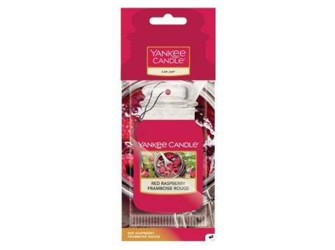 neuveden: YANKEE CANDLE Red Raspberry vůně do auta visačka papírová