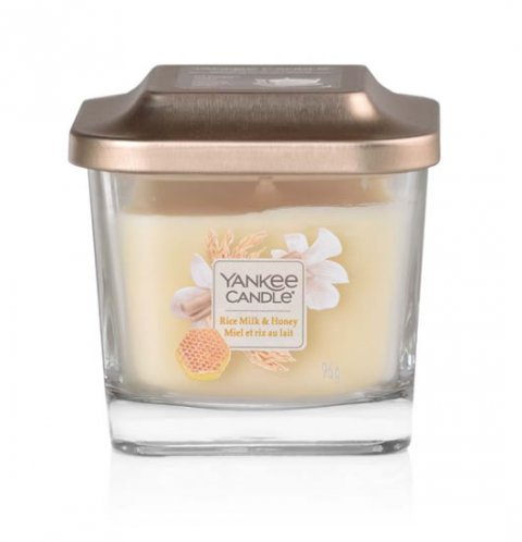 neuveden: YANKEE CANDLE Rice Milk & Honey svíčka 96g, 1 knot