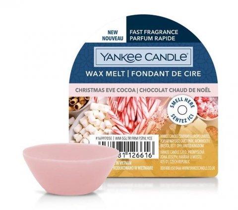 neuveden: YANKEE CANDLE Christmas Eve Cocoa vonný vosk 22g