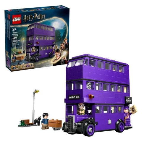 neuveden: LEGO® Harry Potter™ 76446 Dobrodružství v záchranném kouzelnickém autobusu