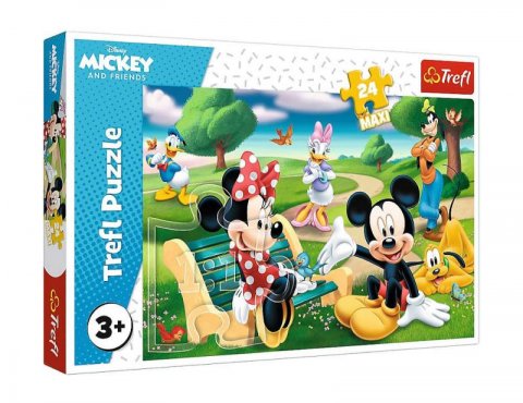 neuveden: Trefl Puzzle Mickey Mouse Mezi přáteli - Mickey Mouse with friends / 24 díl neuveden: Trefl Puzzle Mickey Mouse Mezi přáteli - Mickey Mouse with friends / 24 díl