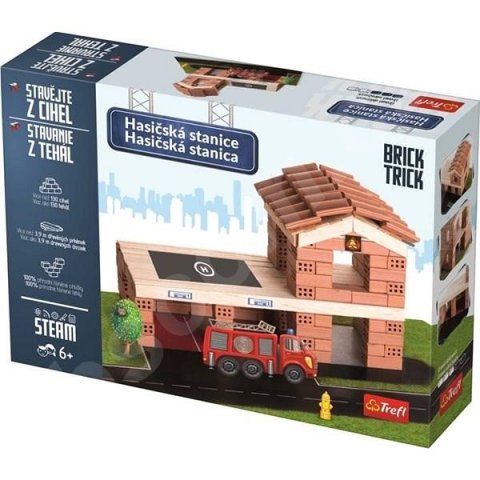 neuveden: Stavebnice Brick Trick: Hasičská stanice