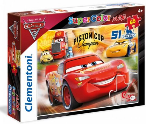 neuveden: Puzzle Maxi Cars 60 dílků