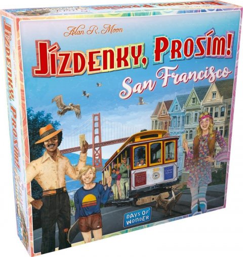 neuveden: Jízdenky, prosím! San Francisco - rodinná hra neuveden: Jízdenky, prosím! San Francisco - rodinná hra