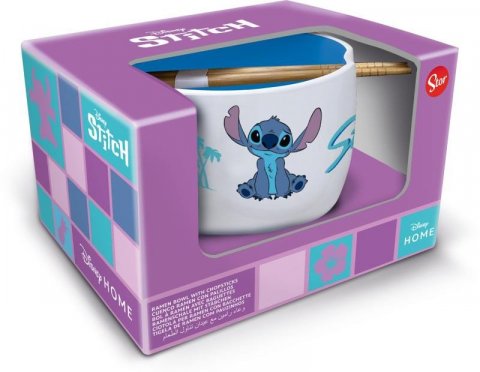 neuveden: Stitch Dárkový set - ramen miska a hůlky