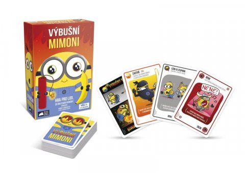 neuveden: Výbušní Mimoni - párty karetní hra