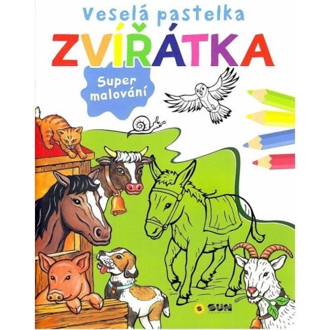 neuveden: Veselá pastelka Zvířátka