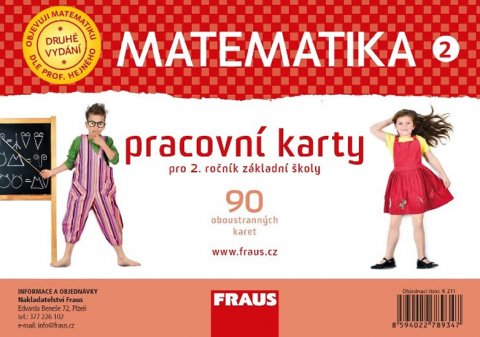 Michnová Jitka: Matematika 2 - Pracovní karty pro 2. ročník ZŠ