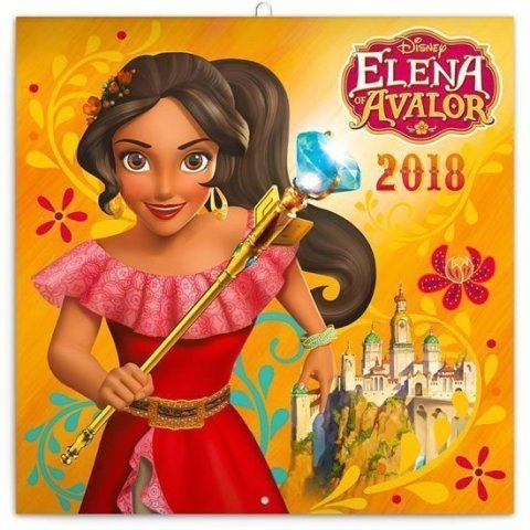 neuveden: Kalendář poznámkový 2018 - Elena Z Avaloru, 30 x 30 cm