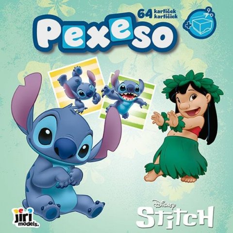 neuveden: Pexeso v sešitu Lilo & Stitch