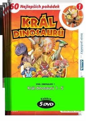 neuveden: Král dinosaurů 01 - 5 DVD pack
