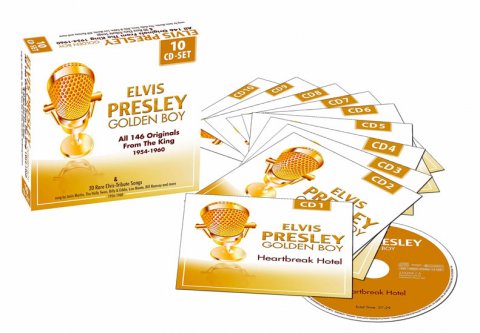 Presley Elvis: Elvis Presley - All 146 Originals from the King 1954-1960 - 10 CD