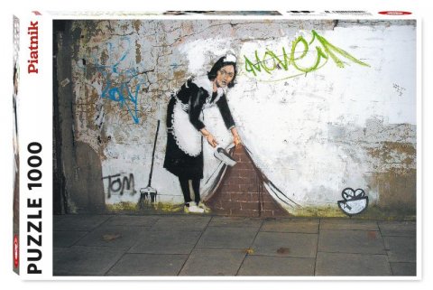 neuveden: Puzzle Banksy - Maid / 1000 dílků