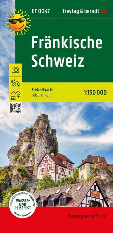 neuveden: Francké Švýcarsko 1:130 000 / mapa volného času