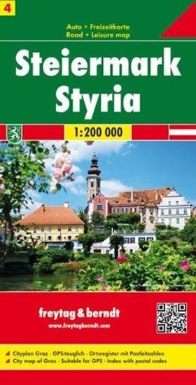 neuveden: OE 4 Štýrsko 1:200 000 / automapa