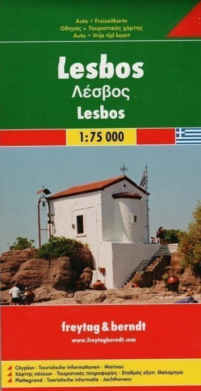 neuveden: Lesbos 1:75 000 - Automapa