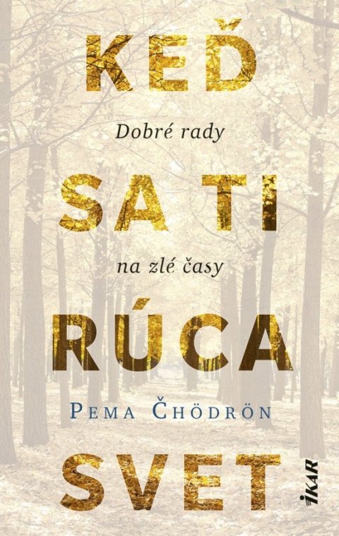 Čhödrön Pema: Keď sa ti rúca svet: Dobré rady na zlé časy (slovensky)