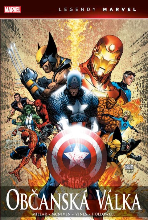 Millar Mark: Občanská válka (Legendy Marvel) Millar Mark: Občanská válka (Legendy Marvel)