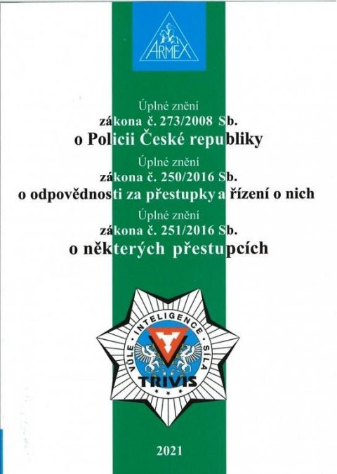 neuveden: Zákon o Policii České republiky č. 273/2008 Sb. - 18. vydání