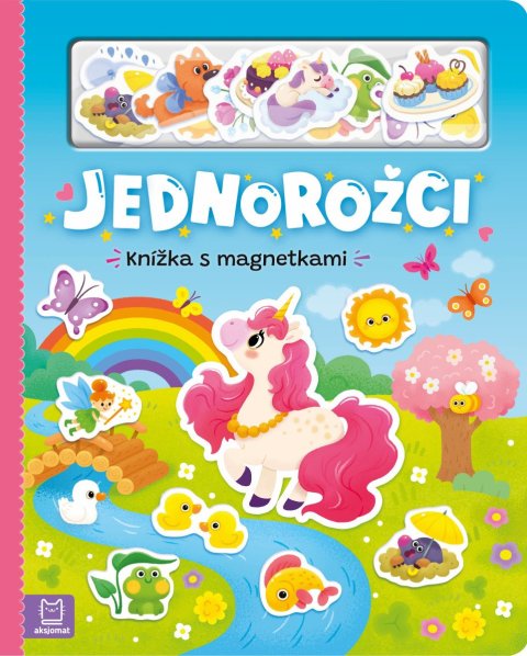 : Knížka s magnetkami Jednorožci