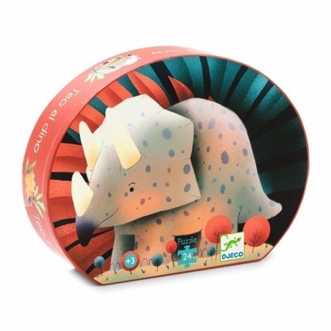 neuveden: DJECO Puzzle Dinosaurus - 24 pcs