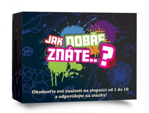 neuveden: Jak dobře znáte...? - párty hra neuveden: Jak dobře znáte...? - párty hra