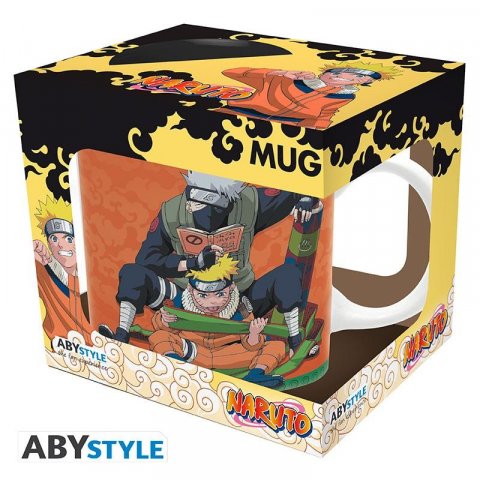 neuveden: Naruto Hrnek keramický - Kakashi illustrations (objem 320 ml)