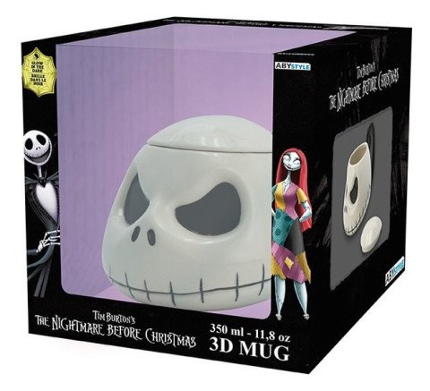 -: The Nightmare Before Christmas 3D Hrnek Jack 300 ml (svítí ve tmě)