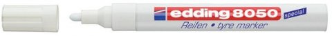 neuveden: Edding Popisovač 8050 na pneu - bílý