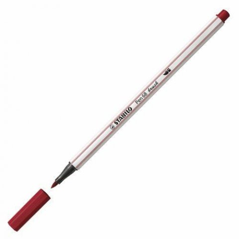 neuveden: Fixa STABILO Pen 68 brush purpurová