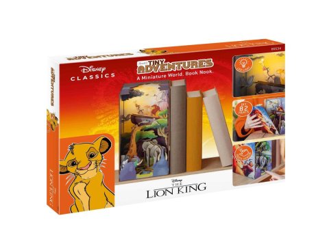 neuveden: Lví král 3D skládačka Book Nook