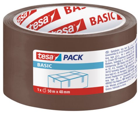 neuveden: BASIC balicí páska 50 m x 48 mm - havana neuveden: BASIC balicí páska 50 m x 48 mm - havana